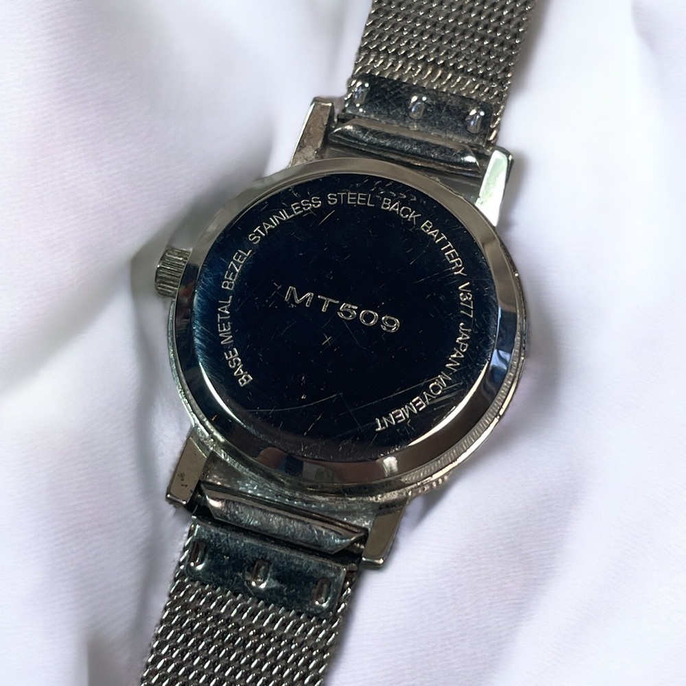 Vintage Tissot Silver Watch Blue Face - Picture 5 of 5